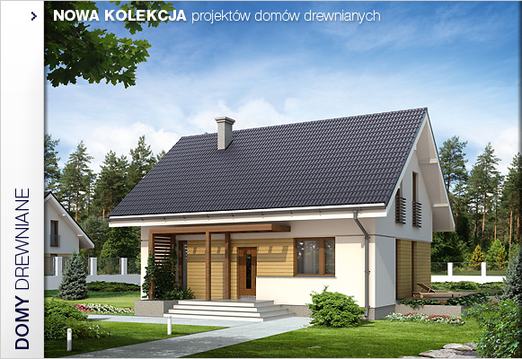 Najnowsza kolekcja projektów domów drewnianych